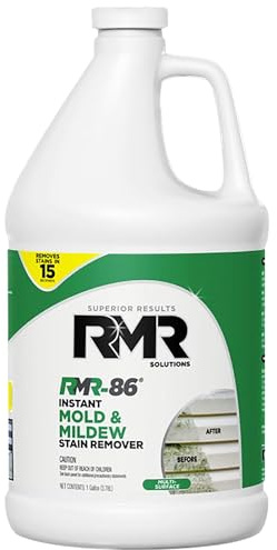 RMR-86 Instant Mold and Mildew Stain Remover Spray - Scrub Free Formula, 1 Gallon