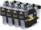 YELLOW YETI Ersatz für Brother LC3213 LC3213BK 4 Druckerpatronen Schwarz kompatibel für Brother DCP-J572DW DCP-J774DW MFC-J895DW MFC-J497DW MFC-J890DW DCP-J772DW MFC-J491DW