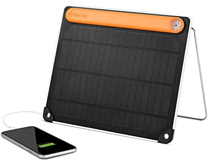 Biolite SolarPanel Ultradünnes Modul mit integriertem 3200 mAh Akku, 5 oder 10 W 5 W