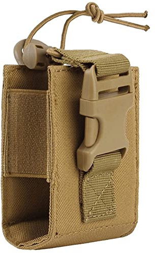 Wudaizhi Molle Walkie Talkie Pouch Interphone Storage Bag Outdoor Molle Radio Pouch Walkie-talkie Case Holder Accessary Bag