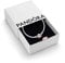PANDORA Moments Women's 14k Rose Gold-Plated and Sterling Silver Heart Clasp Snake Chain Bracelet for Charms, Size 19, With Gift Box