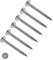 TERF® 4.0mm X 45mm Pozi Flat Double Countersunk Stainless Steel A2 (304) Screws For PVCu Wooden Timber Chipboard MDF and General Purpose Use Screw Size 4.0 X 45mm (No. 8 X 1.48) - Pack of 25
