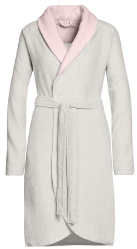bugatti Damen Bademantel Belinda light grey S