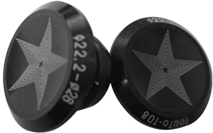 Fahrradlenker-Endstopfen, 2 St?ck Lenker Endstopfen Kappen, ATB MTB Stopfen f?r Fahrradlenker mit einem Innendurchmesser von 15?20 mm