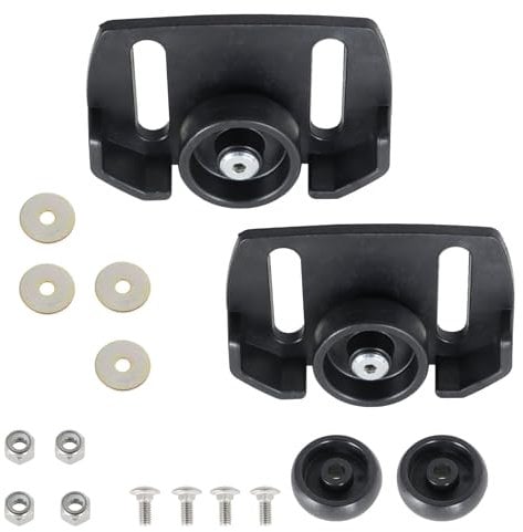 Timunr 490-241-0038 2er-Pack Schneefräse Rollschuhe Ersatz für universelle 3-stufige Schneewerfer und 2-stufige Schneewerfer