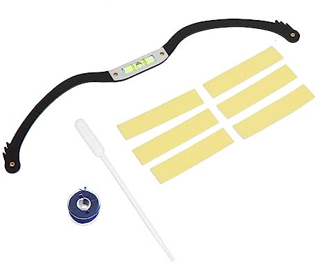 Healvian 5 Stk Hilfsstufe Augenbrauentätowierung Augenbrauen-Mapping-Tool Werkzeug zum Messen der Augenbrauenhöhe Augenbrauenmarkierung -Augenbrauenkorrektur zeichne eine Linie