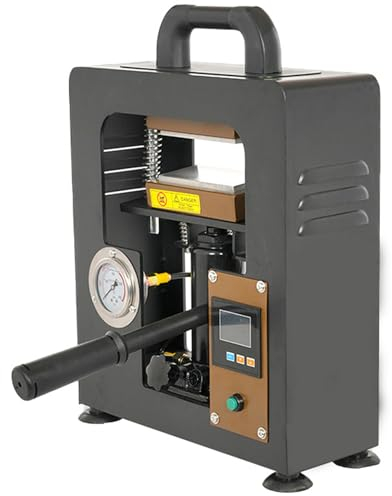 Macchina idraulica della pressa di calore di Rosin, macchina idraulica resistente della pressa di calore di tecnologia 5T doppia piastra riscaldata professionale