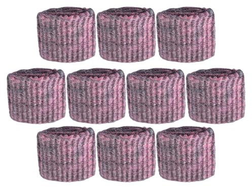 Almohadillas de jabón de Lana de Acero, 10 Unidades de estropajos Rellenos de jabón, esponjas de Limpieza para el hogar, Estropajo para Platos de Cocina, ollas, Estufas