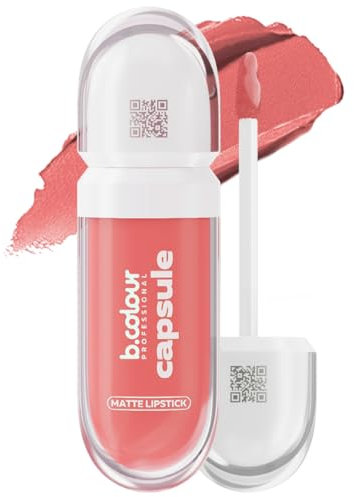 B.COLOUR PROFESSIONAL Matte Liquid Lipstick SuperStay 07 La Vie – 24H Langhaltend, Satin Matt Finish, Cremiger Komfort, 5,5 ml