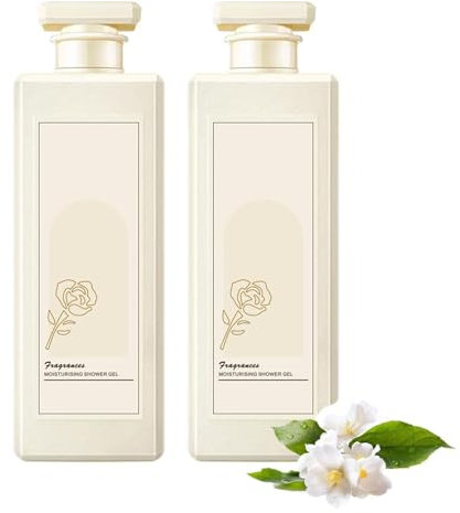 Gel de ducha hidratante perfumado, Gel de ducha perfumado, Gel de ducha con fragancia, Gel de ducha hidratante para mujeres y hombres, Loción corporal hidratante (2pcs)