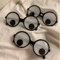 DINSONG 6 Stück Lustige Brillen, Wackelaugen Brille, Schüttelt Augen Party Brille für Foto Requisiten, Neuartige Sonnenbrillen Amüsante Brillen, Kostümzubehör, Cosplay, Erwachsene Kinder Party