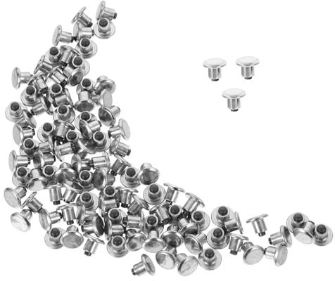 DRESSOOS 100stücke Spikes Für Autoreifen Reifenspikes Aus Aluminiumlegierung Für Winterreifen Radreifenspikes Autozubehör Reifen Für Lkw Suv Motorrad Atv Fahrrad Reifen Für Auto