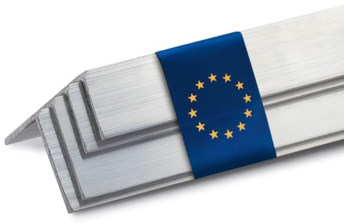 Stahl-Shop24 Aluminium-Winkel 80×20×2 mm, 1500 mm – AlMgSi0,5 roh | L-Winkelprofil stabil – für Rahmen, Konstruktion, Kanten- & Eckschutz, tragfähig, gut zu bohren & schweißen