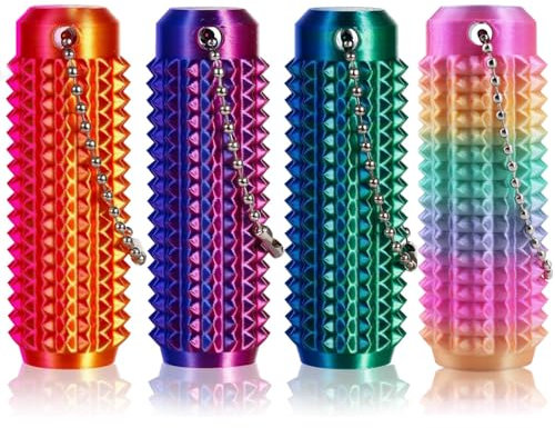 4 Stück Little Ouchies Pain Fidget, Sensorik Spielzeug für Erwachsene, Spiky Grippie Stim Fidget, Fidl Bitz Fidget Toys Geschenke, Sensory Toy, Anti-Stress Fidget Toys für Angst