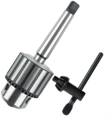 1/32 5/8 Schwerlast-Bohrfutter mit MT2 JT3-Schaft und gehärteten Schlüsselkomponenten, ausgewogene Backen, kompatibel mit Bohr- und Drehmaschinen-Spindeln