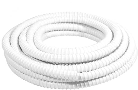 Kondensatschlauch Ø16mm, 5M PVC Kondensschlauch UV-beständig Ablaufschlauch Klimaanlage, Zuschneidbar & Glatt Innen Kondenswasser Schlauch Universal Kondensatleitung für Klimaanlagen,Split-Klimageräte