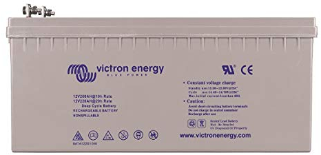 Victron Energy Batterie au Plomb Gel AGM 220 Ah 12 Volt