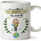 Mugffins Architecte Tasses Originales de café et Petit-déjeuner à Donner Travailleurs Professionnels - La Meilleure Architecte du Monde - Céramique 350 ML