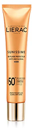 Lierac BB Cream Face SPF 50+ Anti-Aging-, UVB-, UVA- und Infrarotschutz, für alle Hauttypen, 40-ml-Format, Gold (Dorè), d'Oro (Dorè)