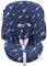 JYOKO Kids Bezug für Autositz kompatibel mit Cybex Aton Cloud- Q-M-2-4-5, aus Baumwolle (Aton 2, Rock Hero)