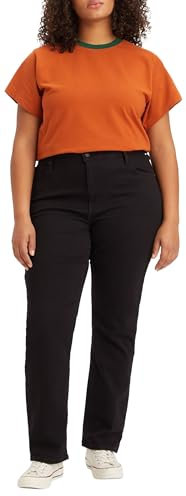 Levi's Plus Size 724 High Rise Straight Jeans Femme Black Sheep 18 M