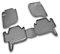 Element Gummimatten Set passend für Mitsubishi Pajero Sport | 2008-2016 | 100% passgenaue Auto Fußmatten, robuste Universal Fußmatte Auto, Gummimatten Auto, Auto Fussmatten Gummi, Auto Gummimatten