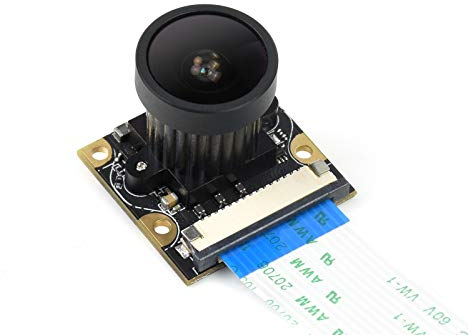 Waveshare IMX477-160 12.3MP Camera with 160°FOV 4056 × 3040 Resolution for Jetson Nano Developer Kit B01/Jetson Nano 2GB Developer Kit/Raspberry Pi Compute Module