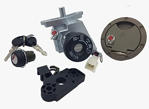 Kit de cerraduras cuadro encendido completo con tapón Aerox MBK Nitro YQ 50 hasta 2003