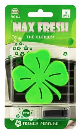 Auto Lufterfrischer Duftbaum, Car Air Freshener Duftspender für das Auto Scents Aroma Shapes (Klee French Perfume)