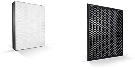 Philips FY1410/30 NanoProtect Filter für Luftreiniger series 1000 & FY1413/30 Aktivkohlefilter für Luftreiniger series 1000, Schwarz
