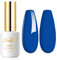 Imtiti Gel Nagellack, 1 Pcs 15 ML Königsblau Farbe Gel Lack Soak Off LED U V Nagel Gel Lack Nagellack DIY Nail Art Starter Maniküre Salon Gel Nagelset für Frauen Mädchen