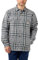 Carhartt Camicia a maniche lunghe da uomo Flannel Sherpa Lined Shirt, asfalto, XL
