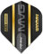 WINMAU Prism Delta Michael Van Gerwen MvG Trilogy Extra Dicke Dart-Flüge - 1 Satz pro Packung (insgesamt 3 Flüge)