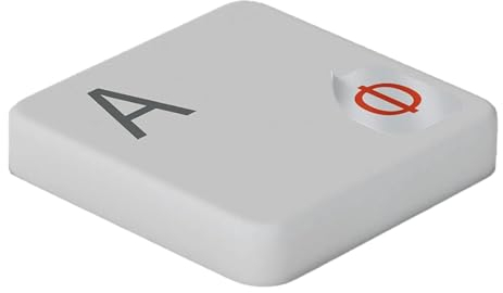 hoopomania RUSSISCHE TASTATURAUFKLEBER [rot - 5x6mm] universelle russische Tastatur Aufkleber Laptop