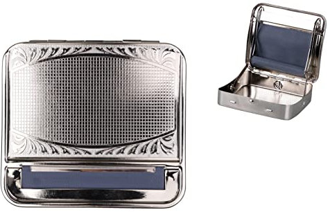 Zigarettenfertiger - Rollbox aus hochwertigem Metall in Ciggi Qualität verschiedene Dekore + gratis 1 x Ciggi Roller (2)