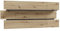 DEINE TANTE EMMA LKDB01-M610 Paneel LEOKADIA Wandregal passend zur Wohnwand Artisan Eiche/Grau ca. 195 x 83 x 22 cm