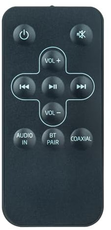 VINABTY L32SBT17 Replaced Remote Control Applicable For Logik L32SBT17 2.0 Sound Bar Remote Controller
