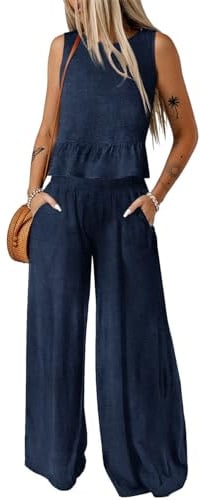 Dokotoo Summer Two Piece Sets for Women Going out 2026 Fall Matching Sets
