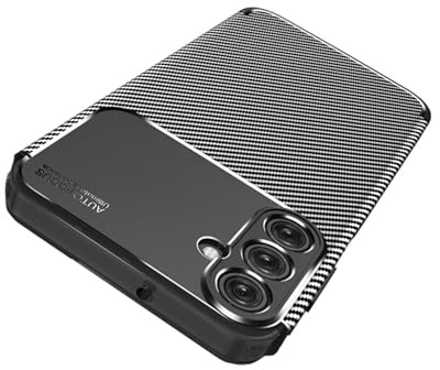 Hülle Kompatibel mit Samsung Galaxy A15 | Handyhülle Silikon Back Cover Case für Galaxy A15 TPU Bumper | Schwarz