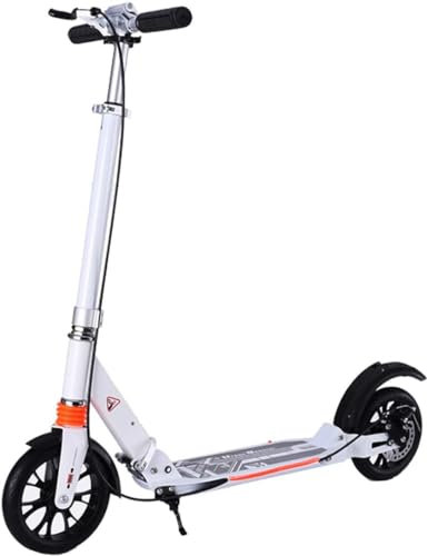 Scooter pieghevole, design a due ruote in materiale in lega di alluminio - arma magica portatile non elettrico da viaggio sportiva per adulti e adolescenti