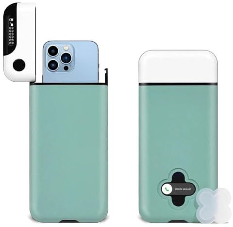 Generisch Keepin Box Smart Phone Lock Box Timer Bag Portable Handy Locking Cell Self-Discipline Timed Case Lockbox Phones