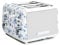 VQ Laura Ashley 4-Scheiben-Toaster Mit Einstellbaren Heiz-, Auftau- Und Aufwärmmodi - Edelstahl Vintage-Toaster Mit Aufsatz Zum Aufwärmen Von Croissants - China Rose