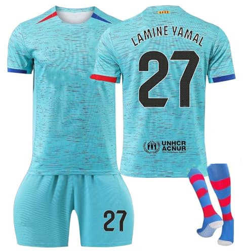 New Classic Retro Red Blue Colorblock Fluorescent Green Gold White Black All 27 Lamine Yamal Trikot Kinder Home Away Basa Fußball Jerseys Anzug Kids Mens Sport Trainning Soccer T Shirt Outfit