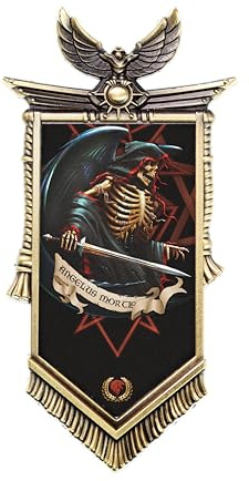 Starforged Warhammer 30K Horus Heresy Space Marine 2 Legion Kühlschrankmagnet Chaos offizielle Lizenz Zweite – dunkle Engel II
