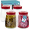 HEFTMAN Fermenting Jar with 1 Way Air Release Vent - 1.4 litres, 4 Pack - Ideal for Safe Fermentation for Kefir, Kimchi, Sauerkraut, Sourdough Starter, Overnight Oats - Fermentation Jars x 4 (Red)