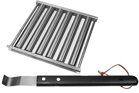 Hot Dog Roller | 5 Kapazität Roller Grill mit Holzgriff - Hotdogs Roller, Edelstahl Hot Dog Roller für BBQ Grill, Mädchen, Holzkohle, Camping