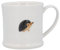 Gisela Graham Embossed Hedgehog Design Mini Mug