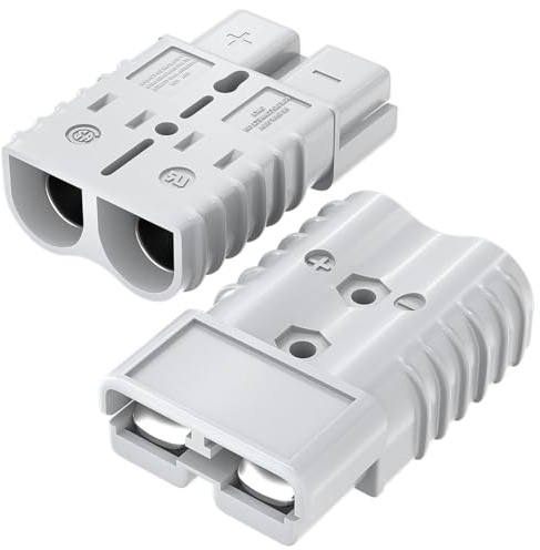 Pqahffowr 350Amp Battery Quick Connect/Disconnect Connector, Wiring Harness Plug Connector Kit for Car Winch Trailer