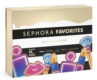 Sephora Adventskalender – Beauty, 24 Produkte: Make-up, Pflege, Haarpflege und Parfum, Wert 549€, Favorites, Für Fauen