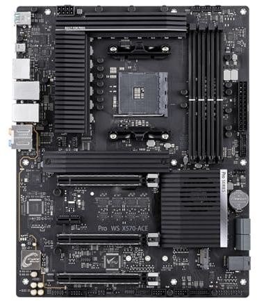 motherboard Fit For ASUS PRO WS X570-ACE X570 AM4 Motherboard ATX For Ryzen 9/7/5 5950X 5800X 5600 CPU DDR4 M.2 USB2.0 Gaming Mainboard